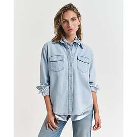 Gant Relaxed Pocket Denim Shirt (Women's)