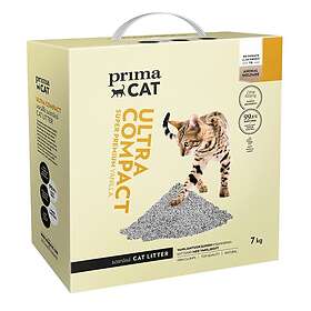 PrimaCat Ultrakompakt Parfymerad Kattsand Vanilj 7kg