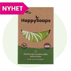 HappySoaps Body Oil Bar Aloe You Vera Much 70g