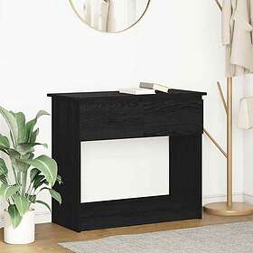 vidaXL Nightstand Black 85.5x38.5x74.5cm