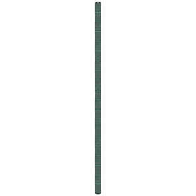 vidaXL Ogräsmatta grön 4x5 m PP