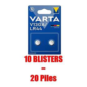 Varta 2-pack V13GA LR44 Batteri 1,5V