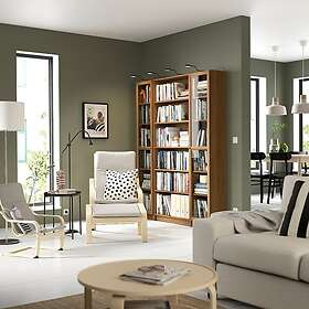 IKEA BILLY OXBERG bokhyllekombination med glasdörrar 160x202 cm