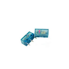 Transparent Huano Blue Shell Pink Dot Switch