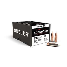 Nosler Accubond .30 165gr 50/Box