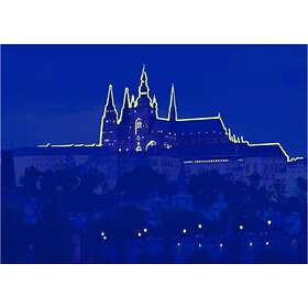 Dino Neon Pussel Prag 1000 Bitar