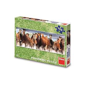 Dino XXL Hästar i Vattnet 150 Bitar