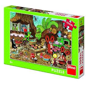 Dino XXL Lilla Mullvaden 100 Bitar