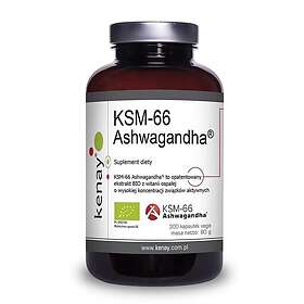 Kenay Organic Ashwagandha Ksm-66 (300 Capsules)