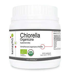 Kenay Chlorella Organic, 600 Tablets