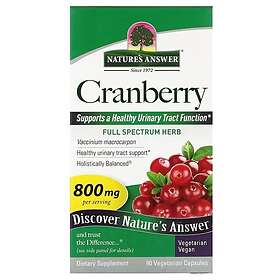 Nature's Answer Cranberry, 90 kapslar