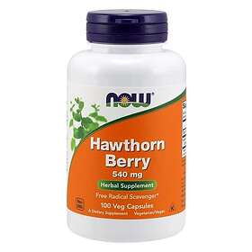 Now Foods Hawthorn Berry, 540mg 100 vcaps