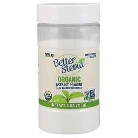 Now Foods Better Stevia Extract Powder, Organic 113g