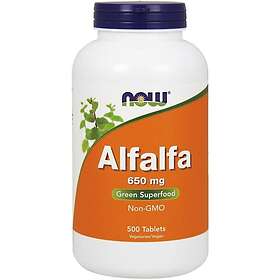 Now Foods Alfalfa, 650mg 500 tablets