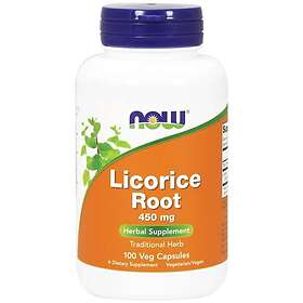 Now Foods Licorice Root, 450mg 100 vcaps