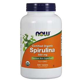 Now Foods Spirulina Organic, 500mg 500 tabs