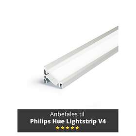 Light Solutions Aluminum Profile Model C for Philips Hue and LIFX ALU