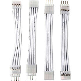 Light Solutions Cable for Philips Hue Gradient Strip 5cm White 4 pcs