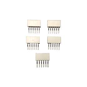 Light Solutions Cable for Strip V4 Pinheader for soldering White 5 pcs