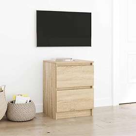 vidaXL TV-bänk sonoma ek 40x35x54 cm konstruerat trä