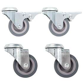 vidaXL Swivel Castor with Bolt Hole 24 st 50 mm