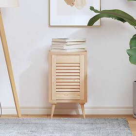 vidaXL Lamelldörr i lamelldesign 39,5x29,5 cm massiv trä furu