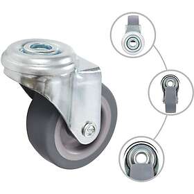 vidaXL Svinghjul med bolthull 4 stk 50 mm