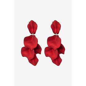 BOW19 Details Leaf Metallic Earrings