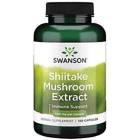 Swanson Shiitake Mushroom Extract, 500mg 120 caps