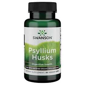 Swanson Psyllium Husks, 625mg 60 vcaps