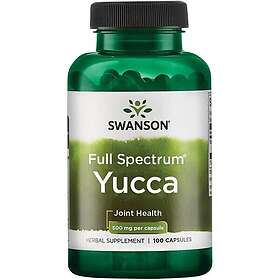 Swanson Yucca, 500mg 100 caps