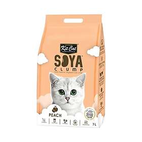 Kit Cat Soyaclump Eco Kattströ Peach 7L