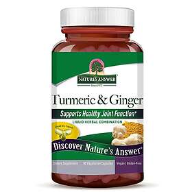 Nature's Answer Tumeric & Ginger 90 kapslar