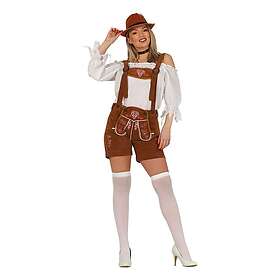 Bruna Lederhosen Shorts Dam Large