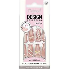 Depend Design Selection Pink Shimmer Deco Coffin 24 st