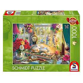 Schmidt : Puzzle Time with the Cat (1000)