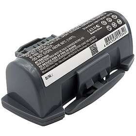 Batteriexperten Kompatibelt med Karcher WV60, 3,7V, 2000 mAh