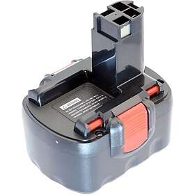 Batteriexperten Kompatibelt med BOSCH PSR 12 VE-2, 12V, 3000 mAh