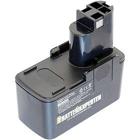 Batteriexperten Batteri till 2607335230 för Bosch, 9,6V, 3000 mAh