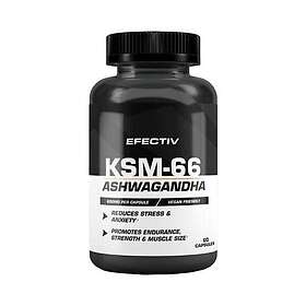 Efectiv Nutrition KSM-66 Ashwagandha 60 Capsules