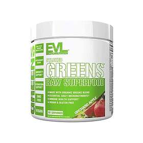 EVL Nutrition Stacked Greens, Orchard Apple 30 Servings