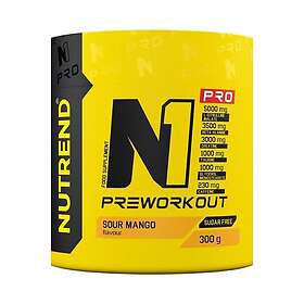 Nutrend N1 Pre-Workout, Sour Mango 300g