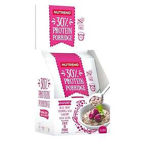 Nutrend 30% Protein Porridge, Raspberry 5 x 50g