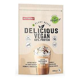 Nutrend Delicious Vegan, Latte Macchiato 450g