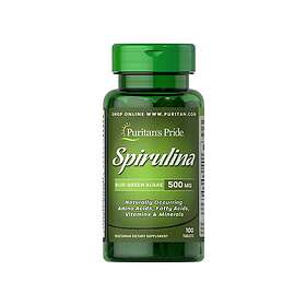 Puritan's Pride Spirulina 500 mg 100 Tablets