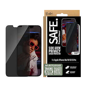 SAFE by Ultra-Wide Fit Skärmskyddsglas Privacy Funktion till iPhone 16e/14/13/13 Pro