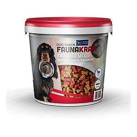 Faunakram Godbitar bone trainer mix, lam & lax 180g