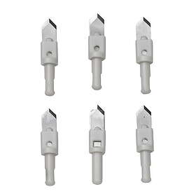 Panduro Hobby 6 extrablad, nya skärblad, knivar till cirkelskärare, artikelnummer 500734