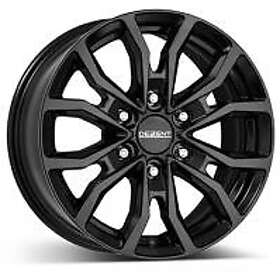 Dezent KC black 6,5x17 6/120 ET50 CB74.6