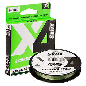 Sufix X4 Braid Lo Vis Green 150m 0,330mm 23,0kg